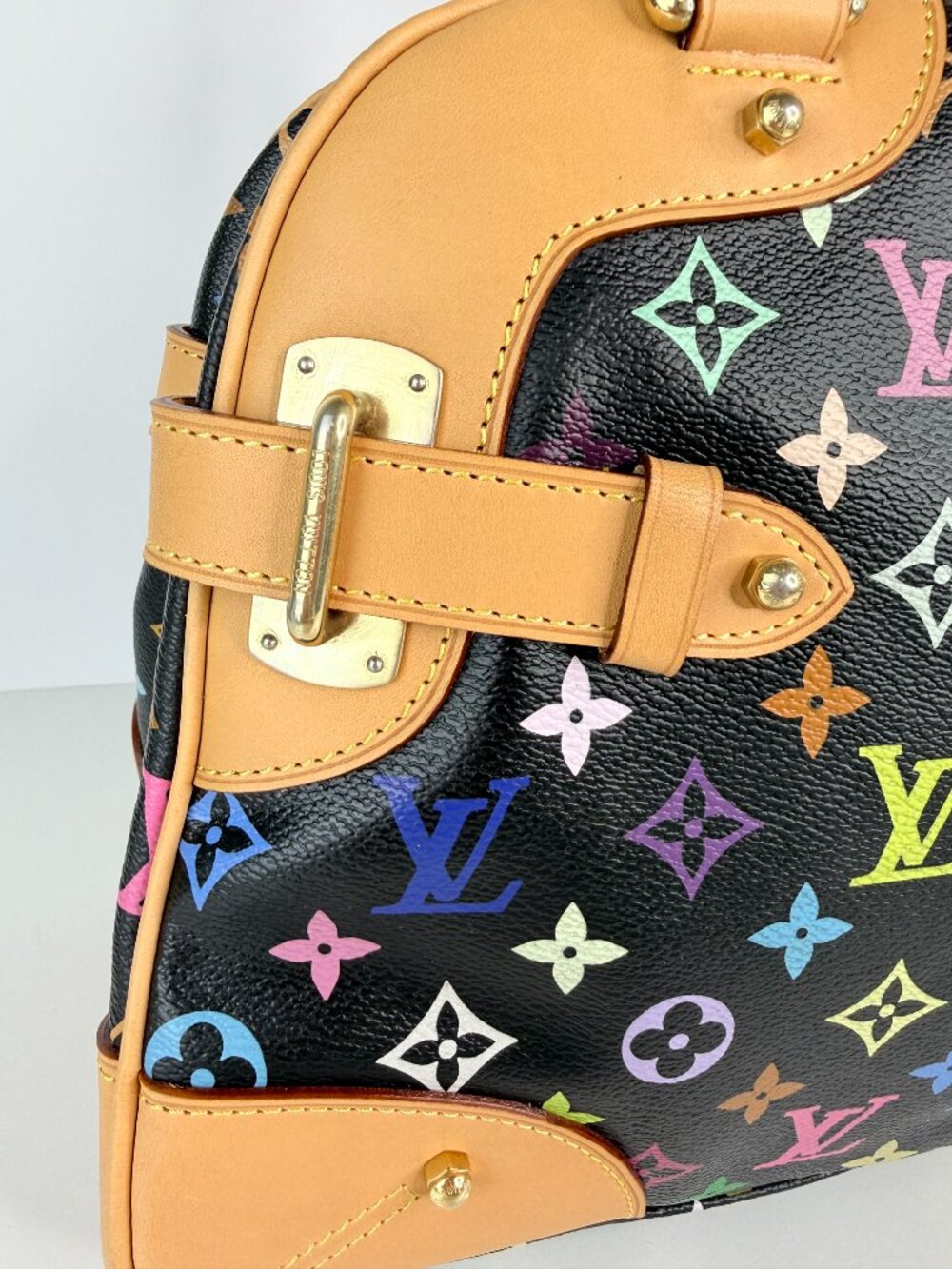louis vuitton trouville  monogram multicolor black - Picture 3 of 14